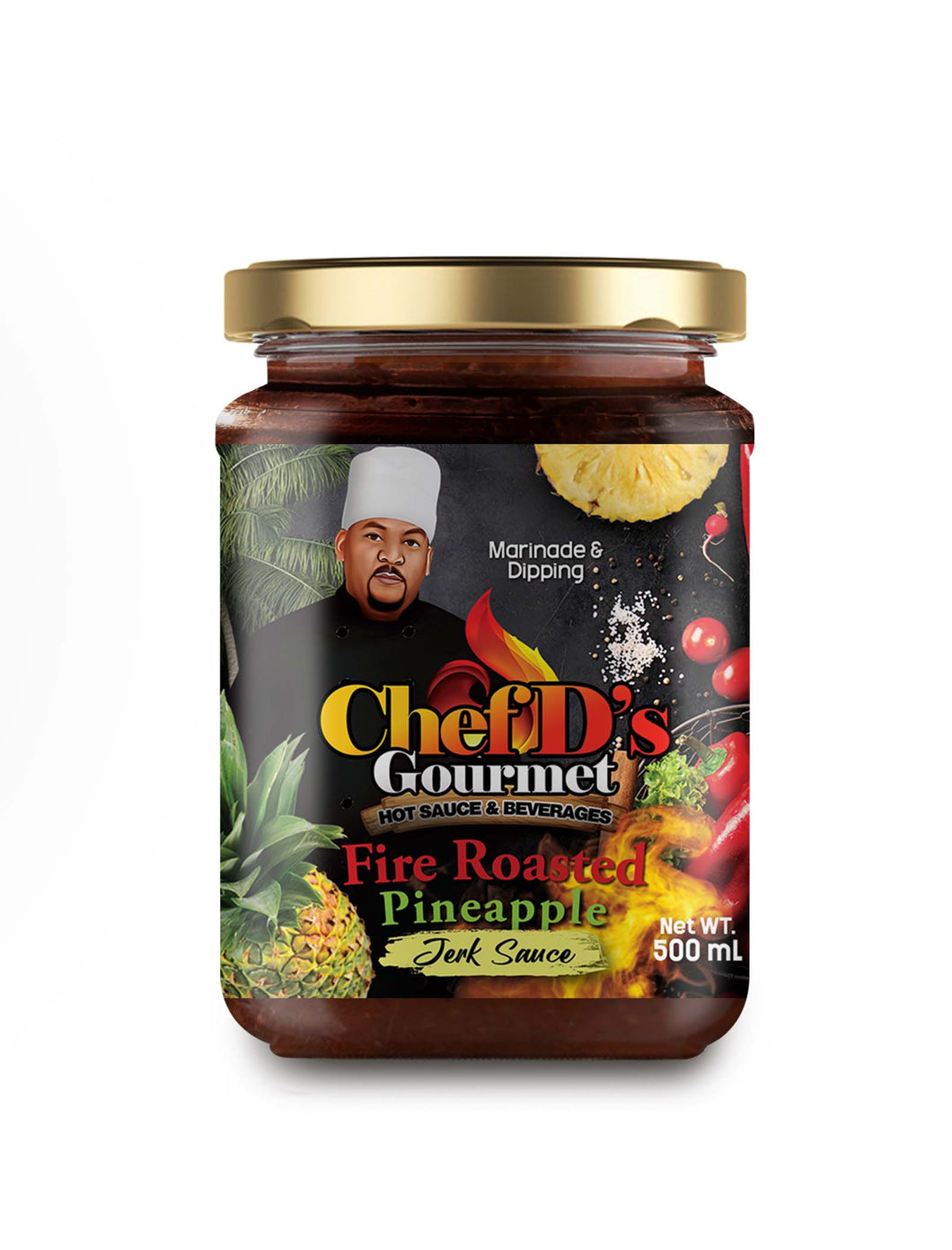 Chef D's Roasted Pineapple Jerk Sauce