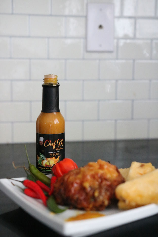 Chef D's Pineapple Flavour Hot Sauce
